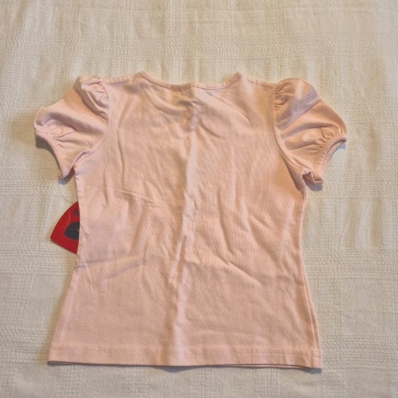 Hartstrings girls size 6X pink shirt sleeve shirt, flower print, NWT - Picture 3 of 3